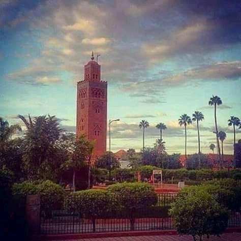 מרקש Authentic Moroccan Charm Apartment In Marrakech Terrace מראה חיצוני תמונה